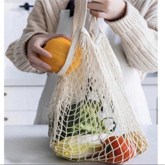 3 Pack - Parisian Farmers Market Reusable Bags 🌹 - Picture 6 of 6